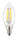 CRYSTALERA 5.5W C11 LED CHANDELIER BULB - E12 BASE - 2700K SOFT WHITE